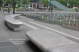 Dupont Corian benches