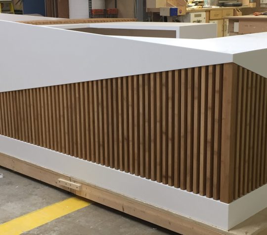 Solid Surface & Bamboo – Sustainable Design Combinations