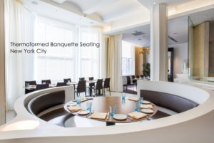 Solid Surface Public Seating – Increased Performance with Thermoformed Solutions