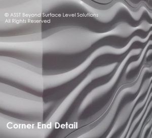Creating with SCULPTCOR ® Solid Surface Textures – Utilizing Contoured Wall Cladding Surfaces to Enhance Architectural Spaces